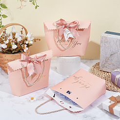 Подарочные коробки для конфет с золотым тиснением&nbsp;CON-WH0110-38A