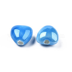 Перламутровый ручной работы фарфора бусины PORC-T007-21