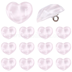 30 шт. пуговицы из смолы с 1 отверстиями на ножке&nbsp;BUTT-CY0001-25A