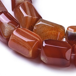 Природный агат бисер нитей G-L542-B02