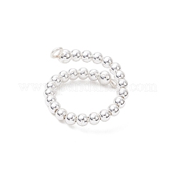 2 шт. 2-цветные гальванизированные немагнитные синтетические гематитовые бусины-манжеты&nbsp;RJEW-JR00904-02