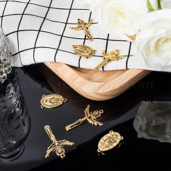 Розарий крест и центр устанавливает для четки бусы PALLOY-MSMC009-04AG-NF