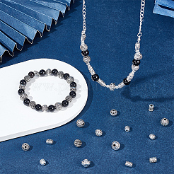 96шт 8 стиля бусины из сплава в тибетском стиле FIND-NB0005-05