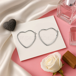 4 пара двухцветных железных серег-колец&nbsp;EJEW-HY0001-41