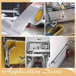 Лента из алюминиевой фольги&nbsp;AJEW-WH0606-022A