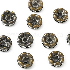 Латунные бусины разделители для поставки стразов&nbsp;RB-YW0001-05A-01AB