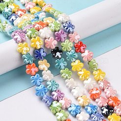 Фарфора ручной работы бисер нитей PORC-K003-01