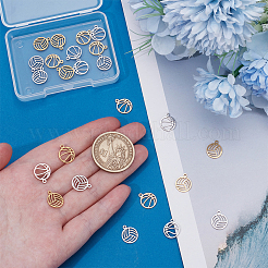 24шт 4 стиля подвески из нержавеющей стали STAS-UN0058-10