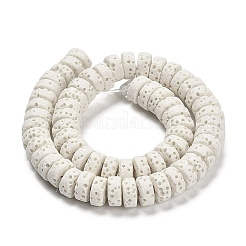 Нити бусин из натурального лавового камня G-L586-A01-14