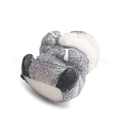 Рождественские тематические статуэтки из смолы для украшения рабочего стола в домашнем офисе DJEW-M017-02D-02