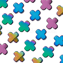 60 шт. гальванизированные натуральные бусины из ракушек SHEL-SC0001-87