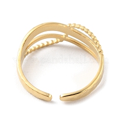 Кольца-манжеты крест-накрест из нержавеющей стали 304 RJEW-D002-03G