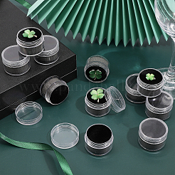 Круглая пластиковая коробка для хранения бриллиантов CON-WH0094-29