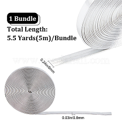 Плоский шнур из искусственной кожи 5м.&nbsp;LC-GF0001-02B-02