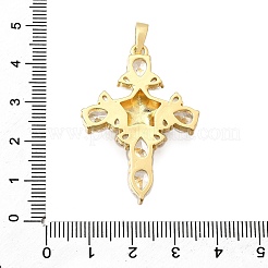 Латунные микро проложить кубического циркония подвески&nbsp;KK-C094-02G