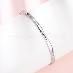 Браслеты-манжеты из нержавеющей стали 304 для женщин&nbsp;BJEW-Z146-05P