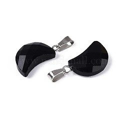 Природные подвески обсидиана G-N349-02A-P