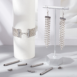 100 шт. 5 шт. трубчатых застежек-слайдеров из нержавеющей стали 304 STAS-UN0044-78