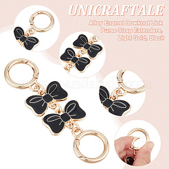 2 шт. удлинители для ремня кошелька из сплава с эмалью и бантом FIND-UN0003-18B