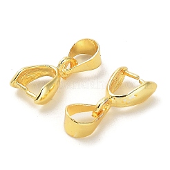 Латунные держатели кулонов с покрытием стойки KK-R211-03G