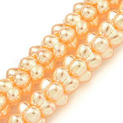 Прозрачные брызги окрашенные стеклянные бусы пряди GLAA-P066-01D