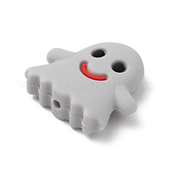 Силиконовые бусины призрачного качества&nbsp;SIL-WH0002-77D