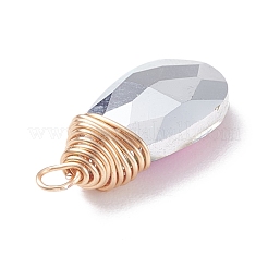 Граненые подвески стекла&nbsp;PALLOY-JF01370-02