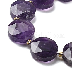 Природный аметист нитей бисера G-C116-A167-03