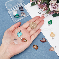 Природные и синтетические смешанные подвески драгоценных камней G-PH0001-30P