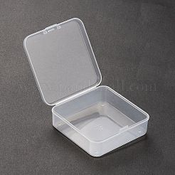 (распродажа с дефектом: царапина) квадратные пластиковые контейнеры для хранения бусин CON-XCP0001-63