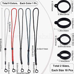 Набор для самостоятельного изготовления шнурка для ожерелья с защитой от потери&nbsp;DIY-GF0008-78