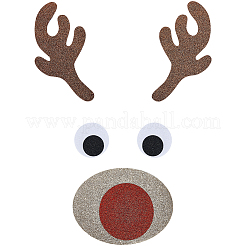 2 комплект рождественских украшений из нетканых материалов&nbsp;DIY-GF0011-77A