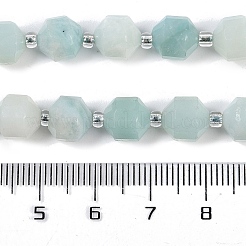 Натуральный цветок амазонитовые бусины пряди G-O201B-116F