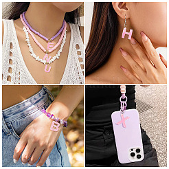 26 шт. 26-х стилевые подвески из светящейся смолы RESI-TA0003-68B