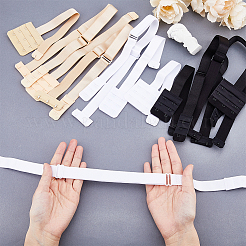 6 комплект 6 стиля нейлон женский бюстгальтер с низкой спинкой конвертер DIY-FH0006-51