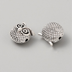 Тибетский стиль сплава шарика&nbsp;FIND-WH0518-72A-AS