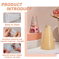 3шт 3 стильных силиконовых Молды для колец своими руками&nbsp;DIY-CW0001-29