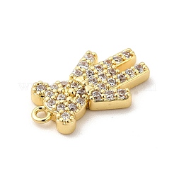 Стойки обшивки латунь микро проложить Циркон подвеску KK-P230-16G