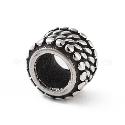 Европейские бусины из нержавеющей стали 304 STAS-I205-04AS