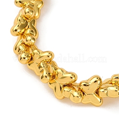 Стеклянные бусины с гальваническим покрытием  EGLA-H109-06F