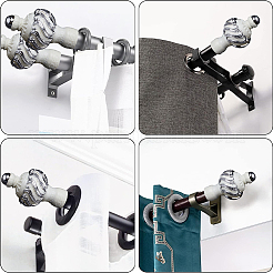 Пластиковые головки для карнизов FIND-WH0021-36C