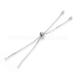 Изготовление браслета-слайдера из латуни с регулируемым покрытием стойки MAK-R025-02P-1