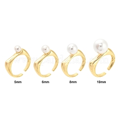 Стеллажное покрытие латунь открытые настройки кольца манжеты KK-Z071-32G