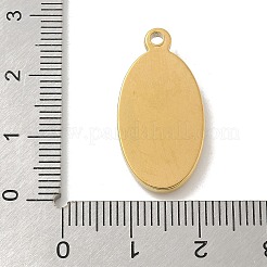 Подвески из нержавеющей стали 304 со стразами&nbsp;STAS-I322-46G