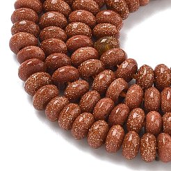 Синтетические голдстоуновские бисер пряди&nbsp;G-K343-C52-01B