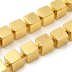 Стеклянные бусины с гальваническим покрытием &nbsp;EGLA-F166-03B