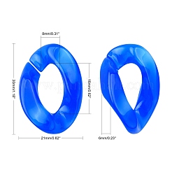 Имитирующие желе акриловые связующие кольца OACR-S036-001B-E