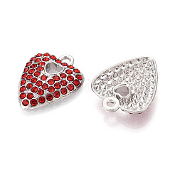 Подвески из сплава и страза&nbsp;FIND-N008-12P-02