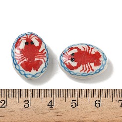 Фарфоровые бусины ручной работы&nbsp;LS-PORC-Z005-01