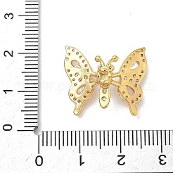 Латунные микро проложить кубического циркония подвески&nbsp;KK-H526-05G-03